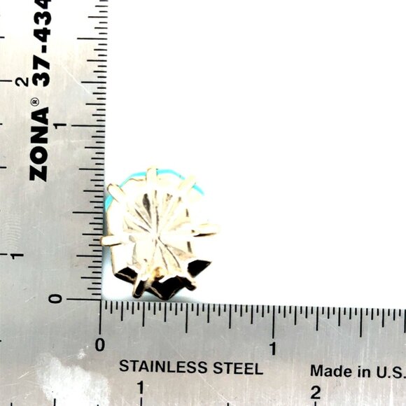 Turquoise Stud Earrings - Picture 5 of 6